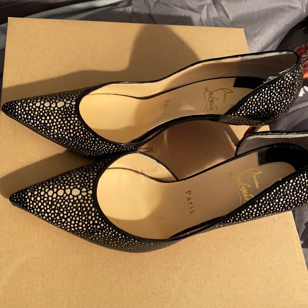 Black Christian Louboutin heals